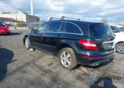 2011 Mercedes-Benz R 350 4Matic from USA, damaged, VIN 4JGCB6FE1BA130049